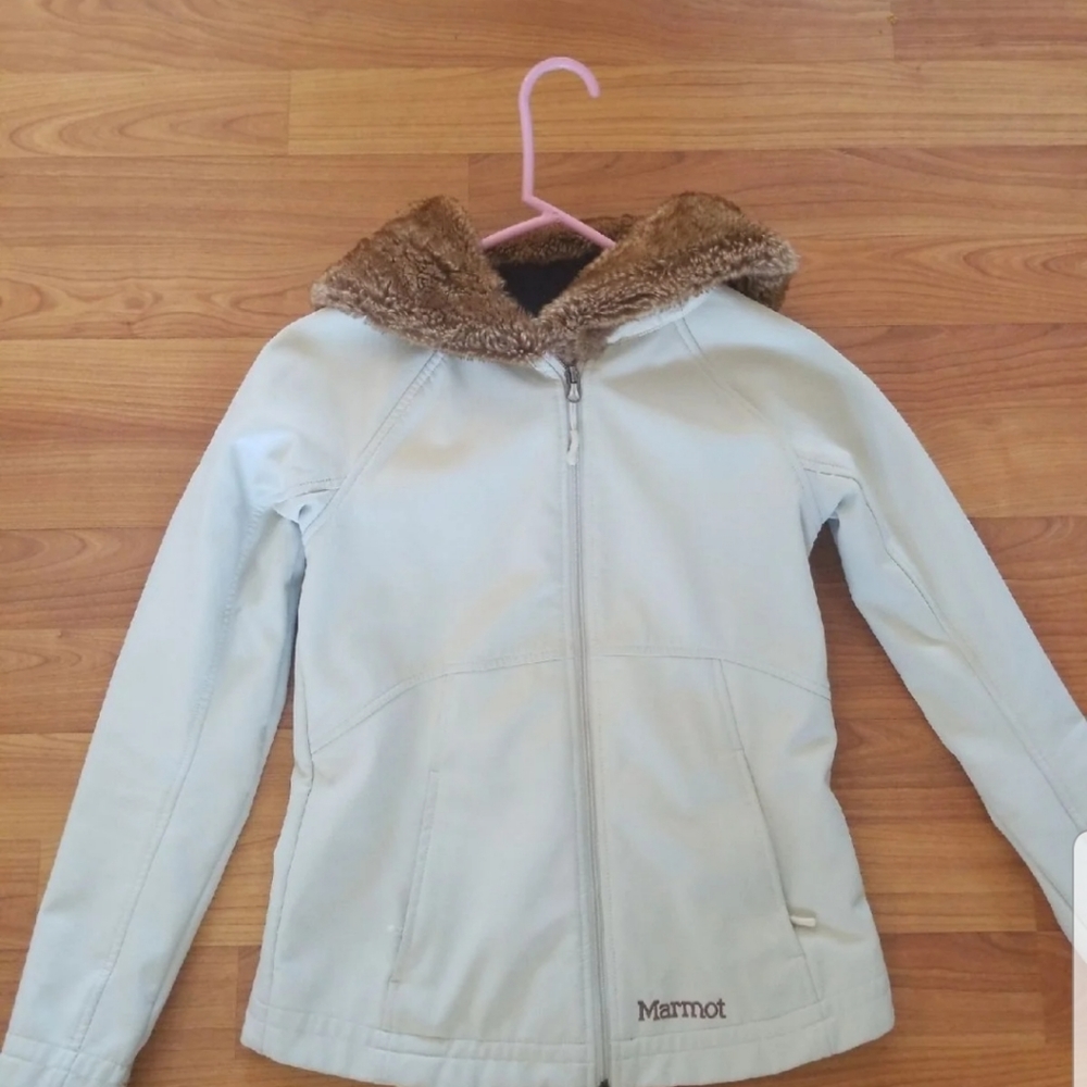 Marmot davos jacket cream small